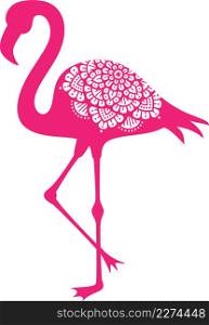 Flamingo mandala
