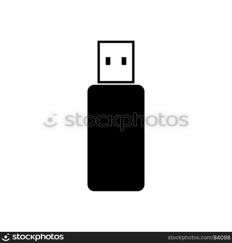 Flash drive icon .
