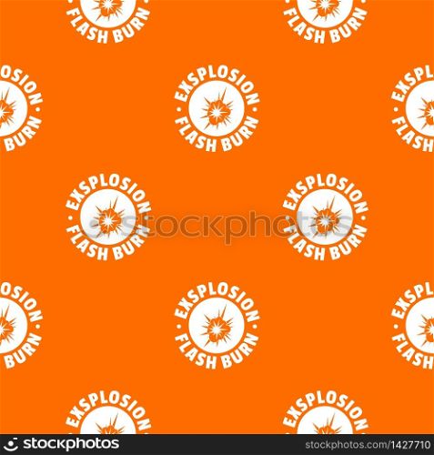 Flash explosion pattern vector orange for any web design best. Flash explosion pattern vector orange