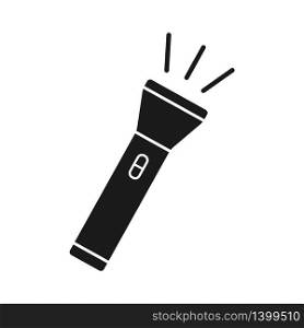 flash light, flash light vector icon, flat design best vector flashlight illustration