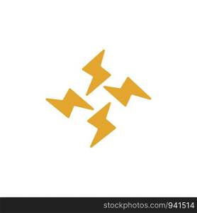 flash logo symbol electrical vector icon element isolated - vector. flash logo symbol electrical vector icon element isolated