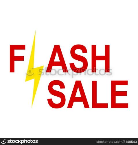 flash sale icon vector illustration design