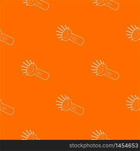 Flashlight pattern vector orange for any web design best. Flashlight pattern vector orange