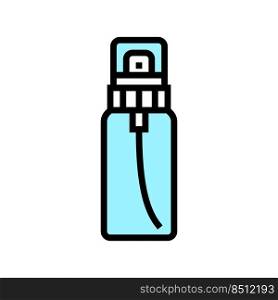 flask fragrance bottle perfume color icon vector. flask fragrance bottle perfume sign. isolated symbol illustration. flask fragrance bottle perfume color icon vector illustration