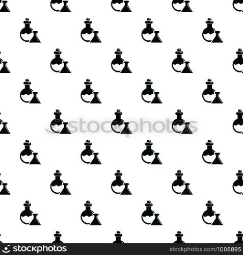 Flask pattern vector seamless repeating for any web design. Flask pattern vector seamless
