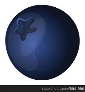 Flat design icon of Blueberry in ui colors. Vector illustration.