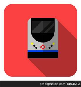flat icon vector subway train, metro. vector subway train