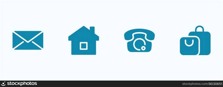 Flat illustration on a theme home, basic services. Simple vector icon on a theme home, basic services