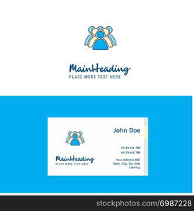 Flat Police avatar Logo and Visiting Card Template. Busienss Concept Logo Design