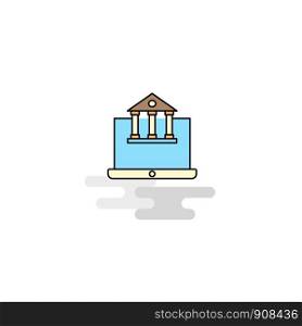 Flat Real estate website Icon. Vector