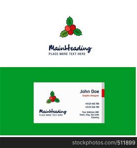 Flat Socks Logo and Visiting Card Template. Busienss Concept Logo Design