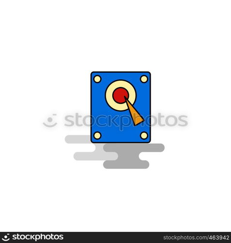 Flat Speaker Icon. Vector