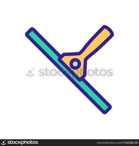 flat special hinges of working surface icon vector. flat special hinges of working surface sign. color symbol illustration. flat special hinges of working surface icon vector outline illustration