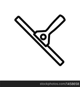 flat special hinges of working surface icon vector. flat special hinges of working surface sign. isolated contour symbol illustration. flat special hinges of working surface icon vector outline illustration