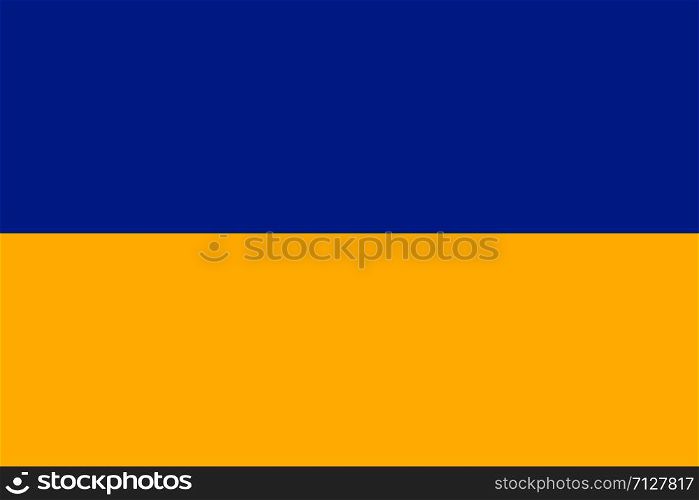 Flat ukraine flag for banner design. Isolated vector sign symbol. Independence day. Patriotic symbolic background vector illustration. Blue yellow color. EPS 10. Flat Ukraine flag for banner design. Isolated vector sign symbol. Independence day. Patriotic symbolic background vector illustration. Blue yellow color.