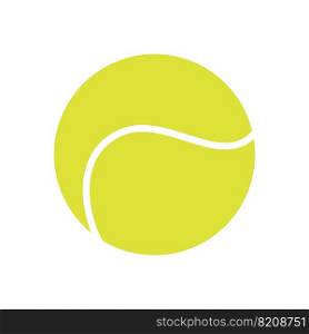 Flat vector illustration inχldish sty≤. Hand drawn different tennis balls. Clipart isolated on white background