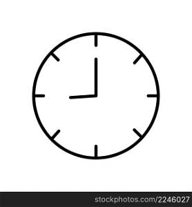 Flat watch. Round clock. Countdown concept. Round timepiece. Vector illustration. stock image. EPS 10.. Flat watch. Round clock. Countdown concept. Round timepiece. Vector illustration. stock image.