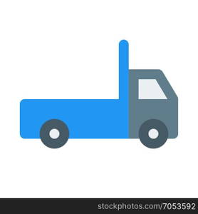 flatbed lorry