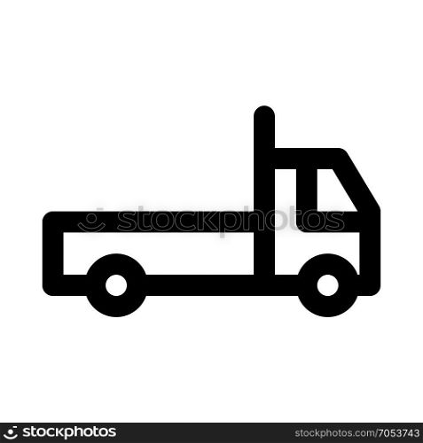 flatbed lorry