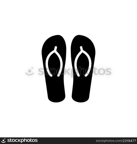 flip-flops icon vector design templates white on background