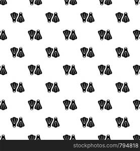 Flippers pattern seamless vector repeat geometric for any web design. Flippers pattern seamless vector