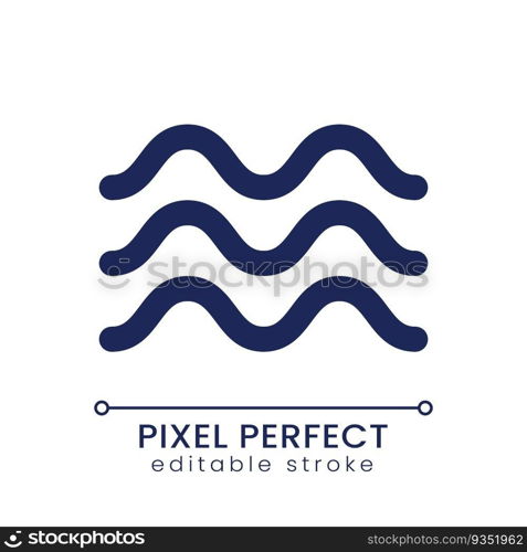 Float animation pixel perfect linear ui icon. Move gently. Multimedia application. Add sense of weightlessness. GUI, UX design. Outline isolated user interface element for app and web. Editable stroke. Float animation pixel perfect linear ui icon