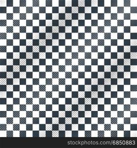 Floor, checkerboard or finish racing car flag vector background