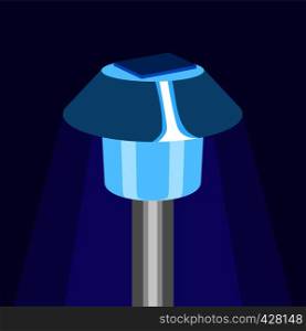 Floor lamp icon. Flat illustration of floor lamp vector icon for web. Floor lamp icon, flat style
