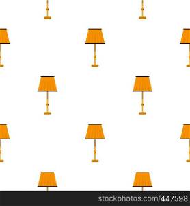 Floor lamp pattern seamless for any design vector illustration. Floor lamp pattern seamless