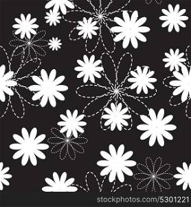 Flora Flower Seamless Pattern Design Vector Illustartion EPS10. Flora Flower Seamless Pattern Design Vector Illustartion