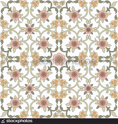 floral background one