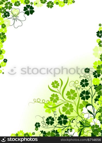 Floral backgrounds, vector