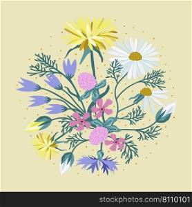 Floral bouquet Royalty Free Vector Image