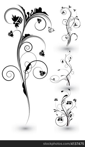 floral elements