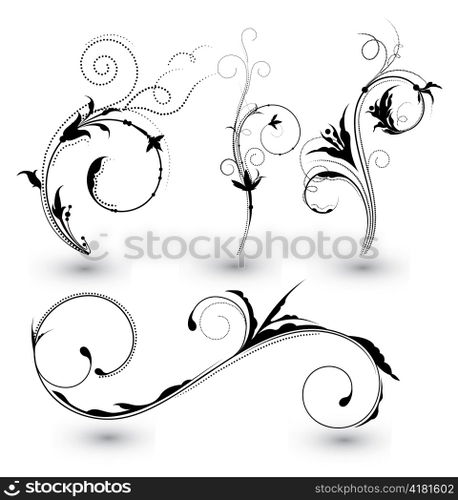 floral elements