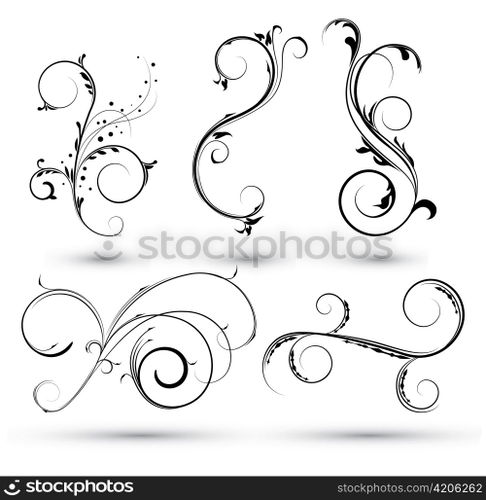 floral elements