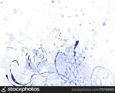 Floral grunge background. Vector EPS10 without gradient with transparency. Place for text. Nature ecology theme. Background for presentation. Vector graphic wallpaper.. floral background, vector graphic