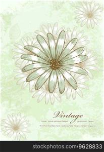 Floral grunge Royalty Free Vector Image