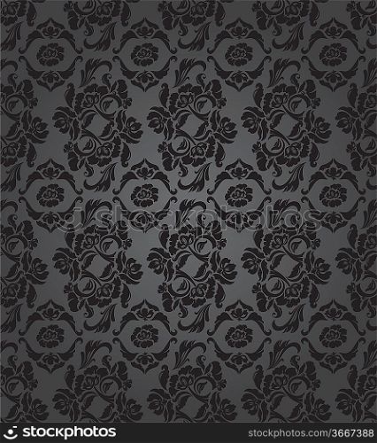 Floral pattern, background seamless