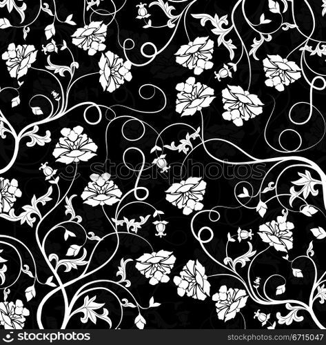 Floral pattern, vector