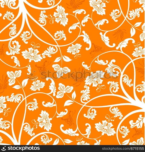 Floral pattern, vector