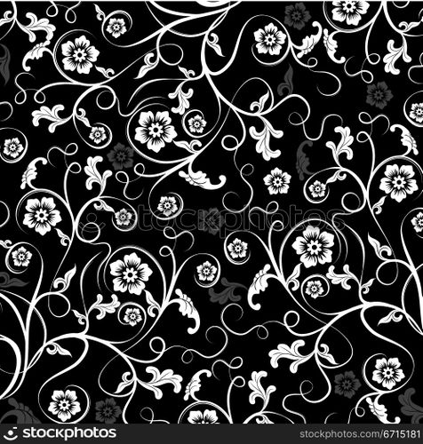 Floral pattern, vector