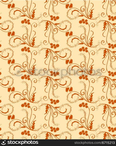 Floral pattern, vector