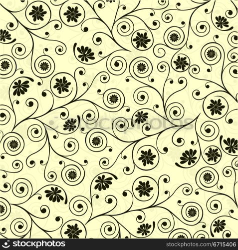 Floral pattern, vector