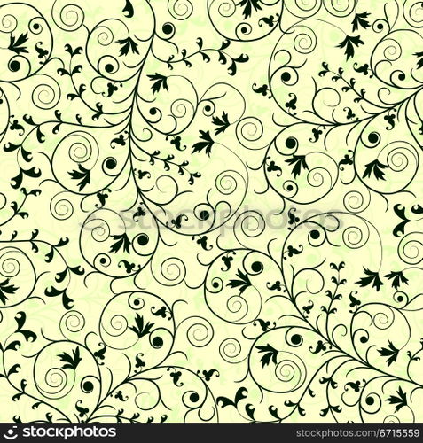 Floral pattern, vector