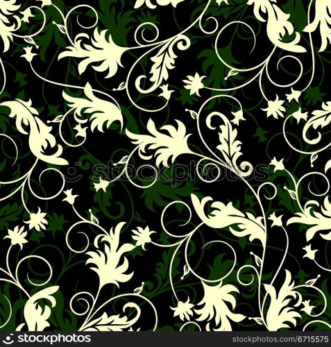 Floral pattern, vector