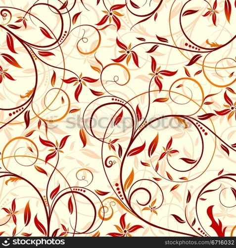 Floral pattern, vector