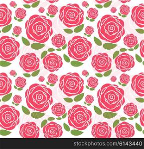 Floral Seamless Pattern Background for Wedding and Birthday. Vector Illustration. Floral Seamless Pattern Background for Wedding and Birthday. Vec