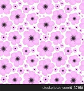Floral Seamless Pattern Background Vector Illustration EPS10. Floral Seamless Pattern Background Vector Illustration