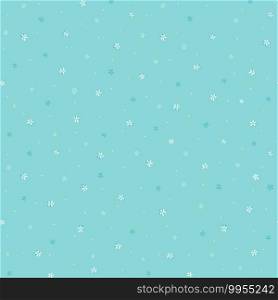 Floral seamless pattern blue background.